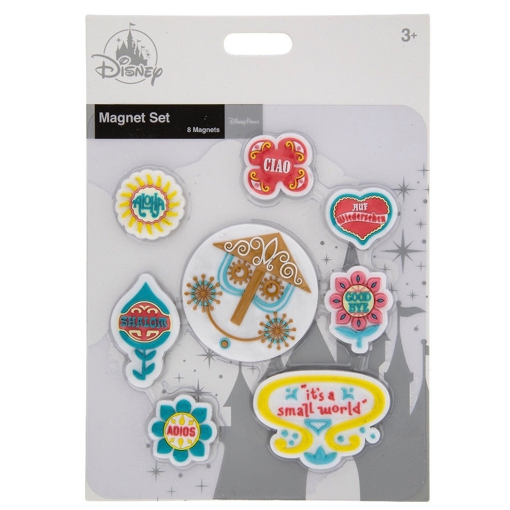 Disney It's A Small World Magent Set Aloha